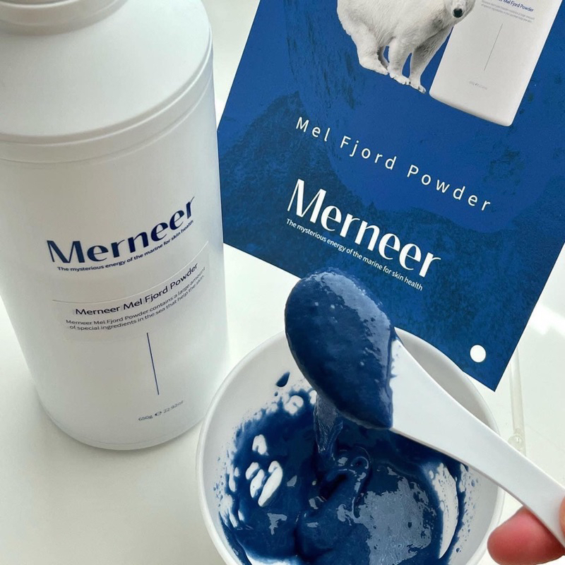 Mặt nạ Merneer có tác dụng hạ nhiệt biểu bì nhanh chống , làm dịu da tức thì