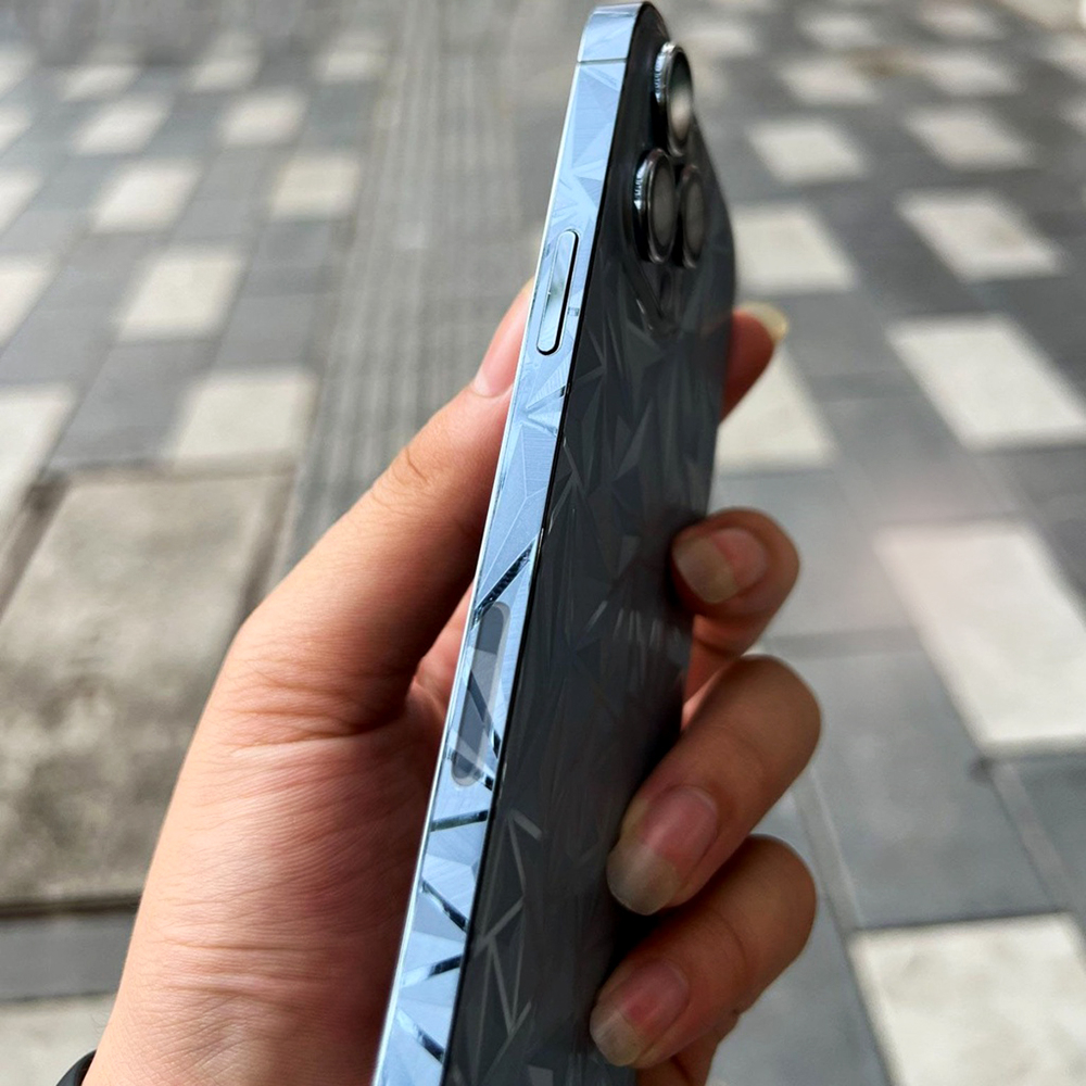 Miếng Dán Viền PPF 4D kim cương Iphone 14 pro max 13 pro max 12 pro max 11 promax x s max
