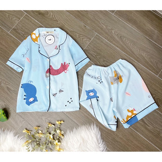 Đồ bộ pijama cho bé trai và gái mềm mịn mát