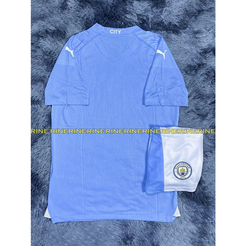 Bộ áo bóng đá Mc - Man city - Manchester City sân nhà Supper Bodyfix hàng Thailand 2023-2024 Giống thi đấu