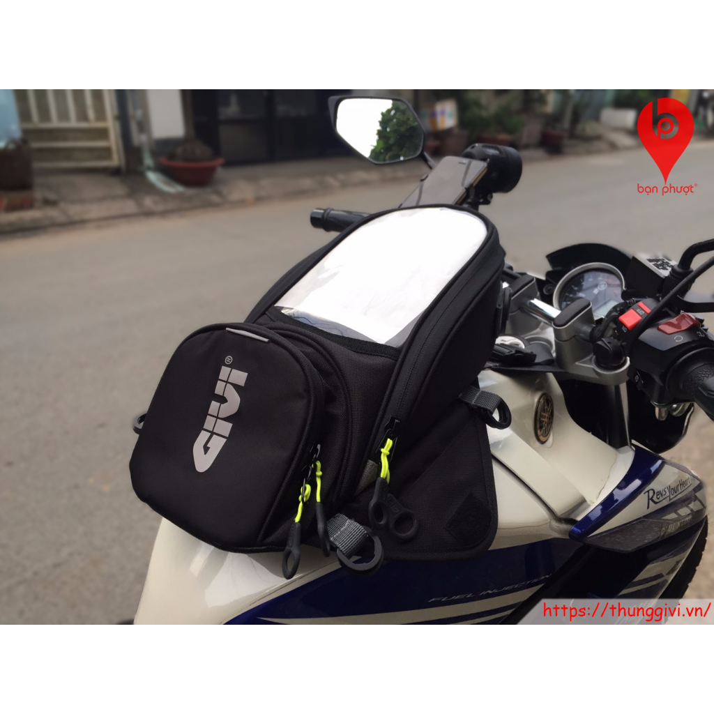 Túi hít bình xăng xe máy Givi EA106B- kèm bọc chống nước