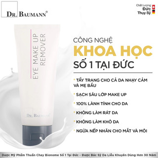 Tẩy Trang Dr. Baumann chuyên biệt cho vùng Mắt Eye Make Up Remover  - 75ml