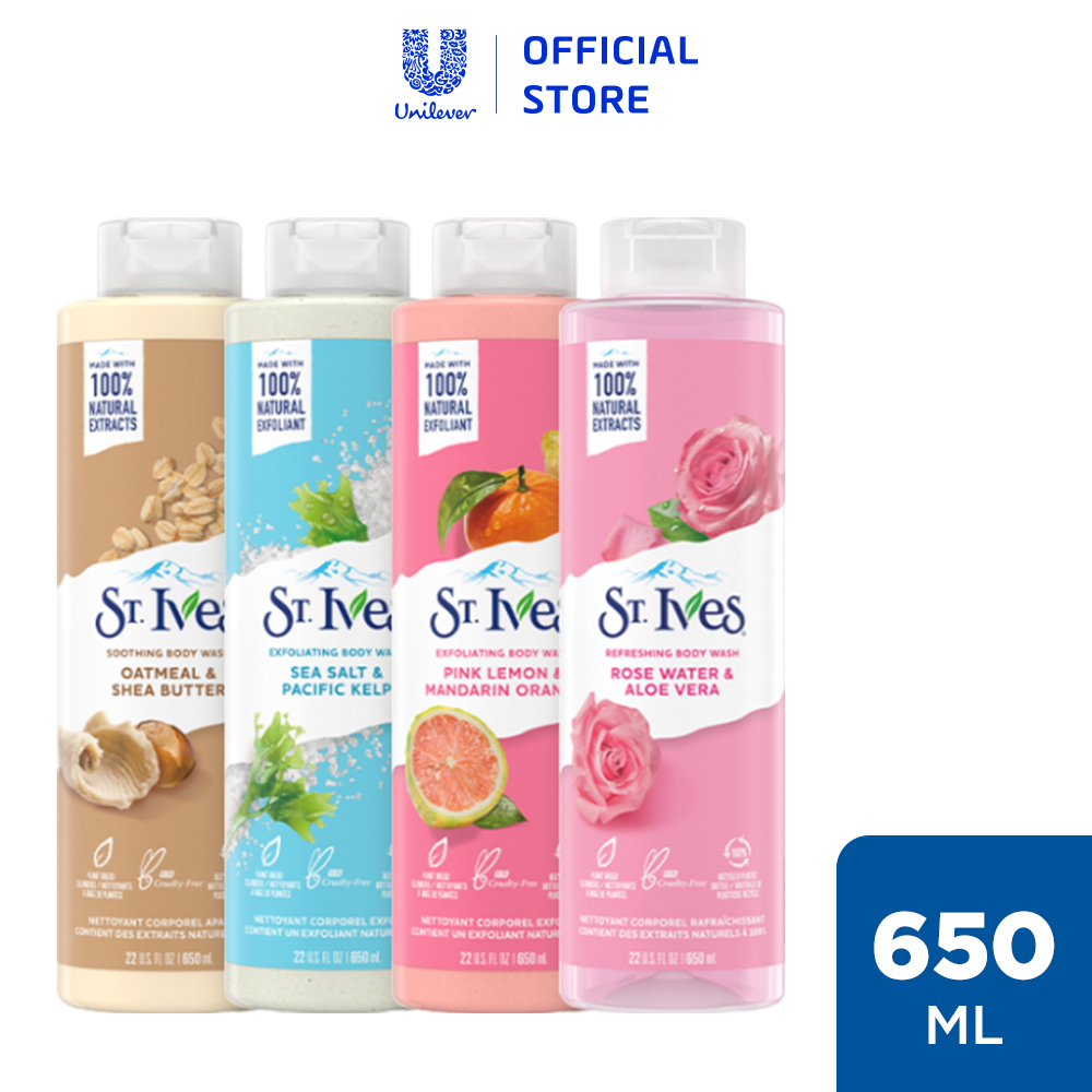 Sữa tắm dưỡng da St.Ives 650ml