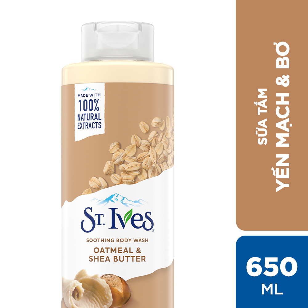 Sữa tắm dưỡng da St.Ives 650ml