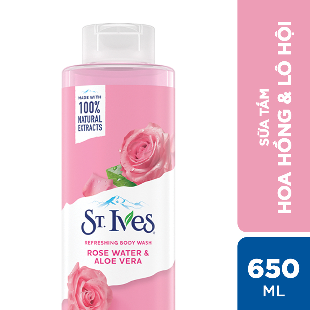 Sữa tắm dưỡng da St.Ives 650ml