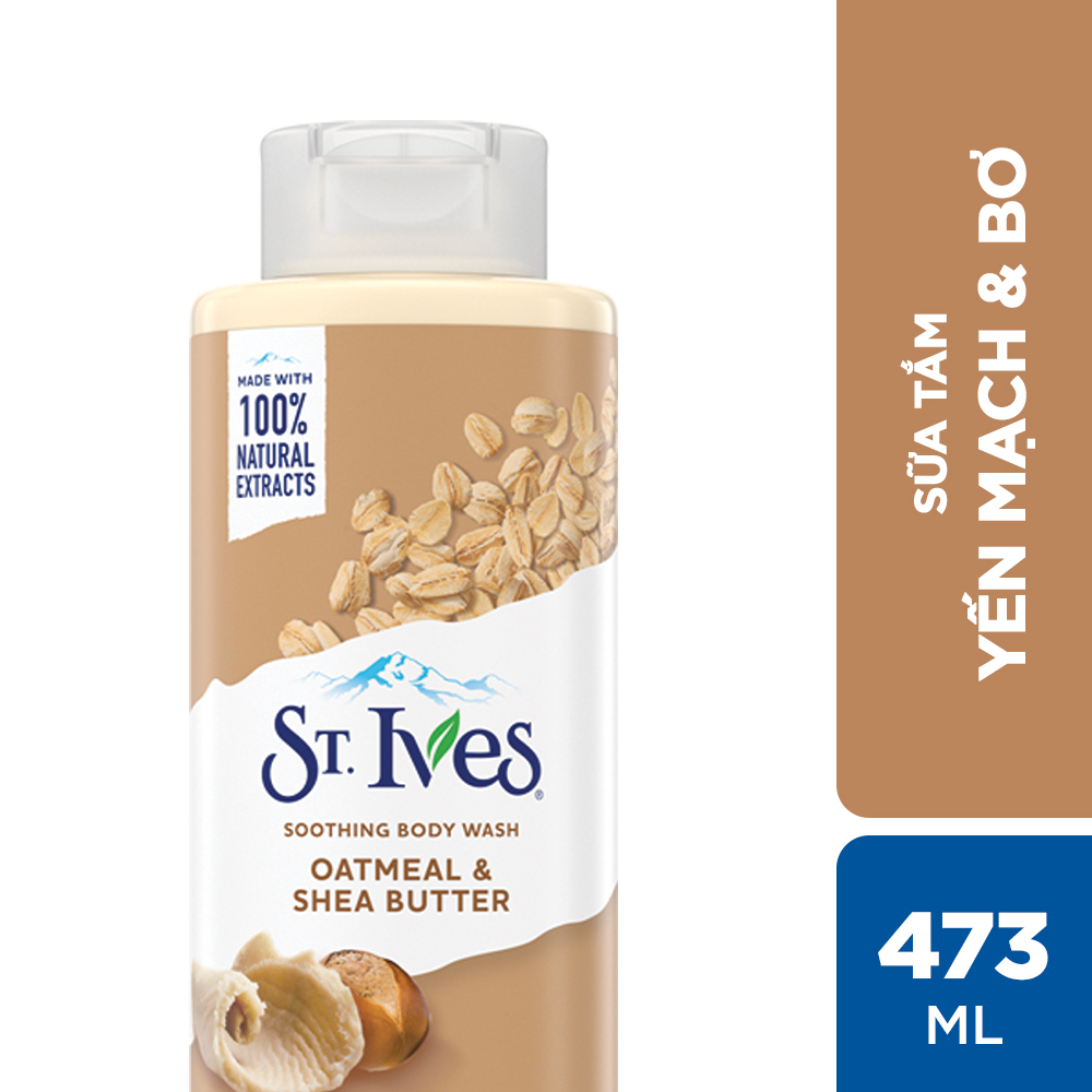 Sữa tắm dưỡng da St.Ives 473ml