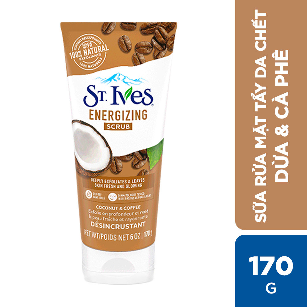 Sữa rửa mặt tẩy tế bào da chết St.Ives 170g