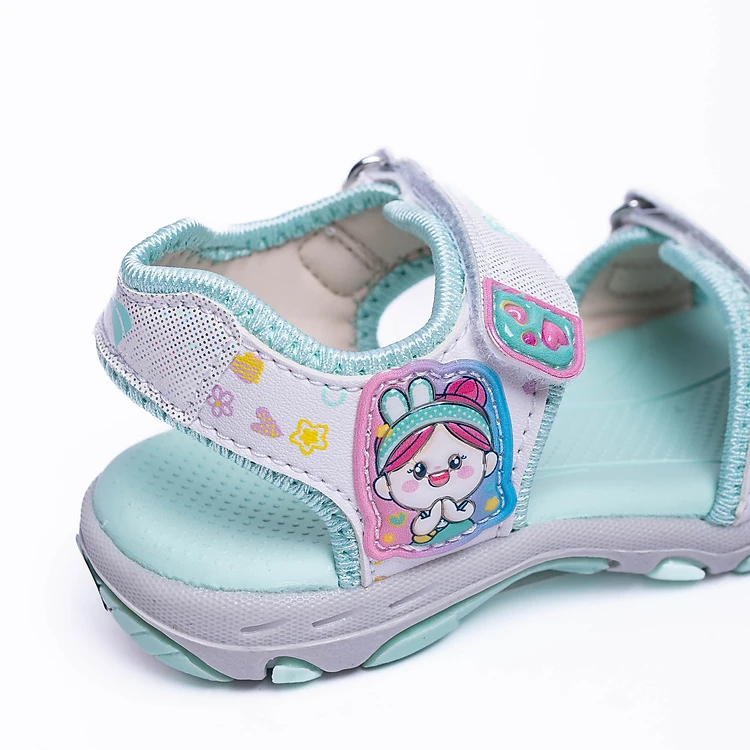 Sandal TPR Bé Gái BTG000300XNG Chống Trơn Trượt