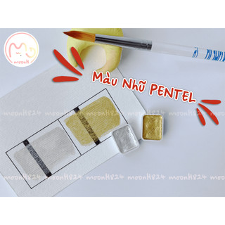 [ moonH ] Set 2 Pan Nhũ Vàng, Nhũ Bạc Giá Rẻ