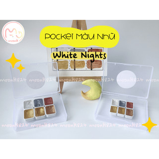 Pocket màu nhũ white nights set 6 mã 0.5/1ml siêu rẻ