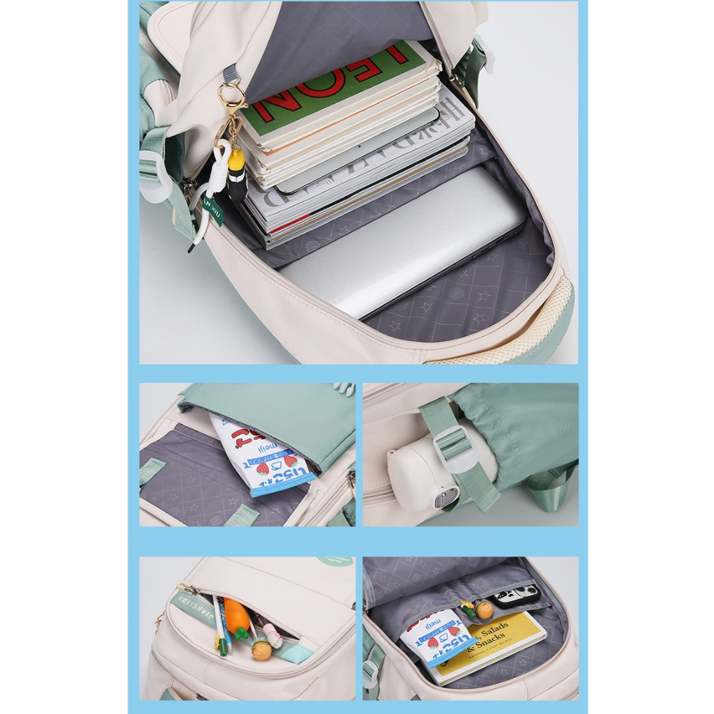 Balo nữ balo basic balo laptop balo học sinh sinh viên bl16