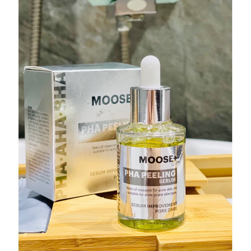 Peel moose+ giúp căng bóng da 30ml hạn dùng 2026