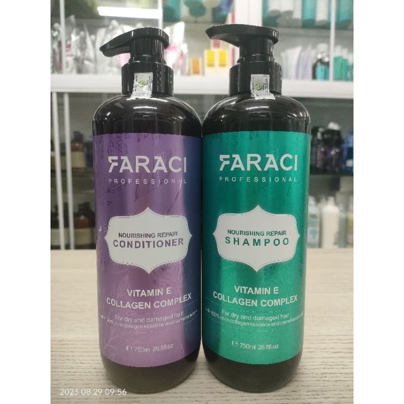 Dầu Gội Xả Faraci Siêu Mềm Mượt 750ml