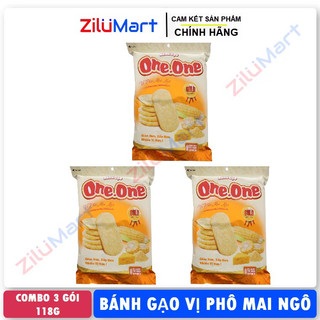 Bánh gạo One One vị phô mai bắp loại 118g