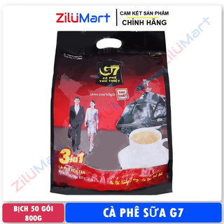 Cà phê sữa hòa tan g7 3 in 1 loại 800g