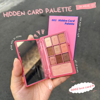 Bảng phấn mắt và má hồng I'm Meme Hidden Card Palette.