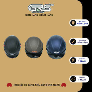 Mũ bảo hiểm GRS A966 kính râm (nhiều màu)