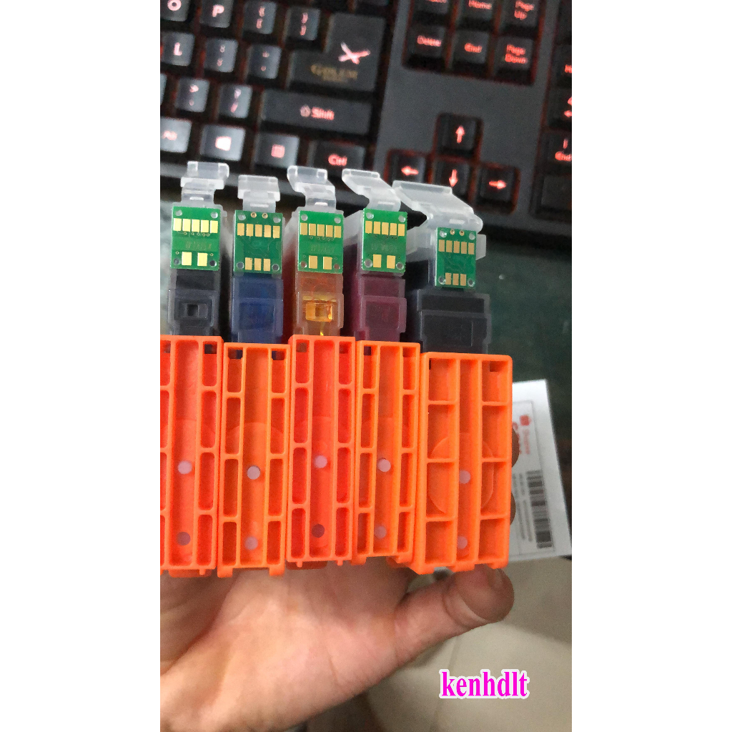 Bộ chíp mực ngoài máy canon 6770/ 7270 Epson T60 1430