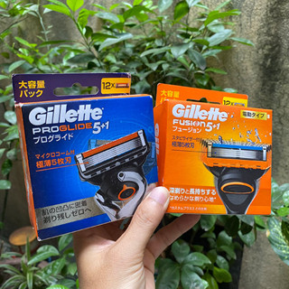 Lưỡi Dao Cạo Râu Gillette 5 lưỡi Gillette Fusion 5 - Proglide 5 - Proshield 5 Nhật Bản