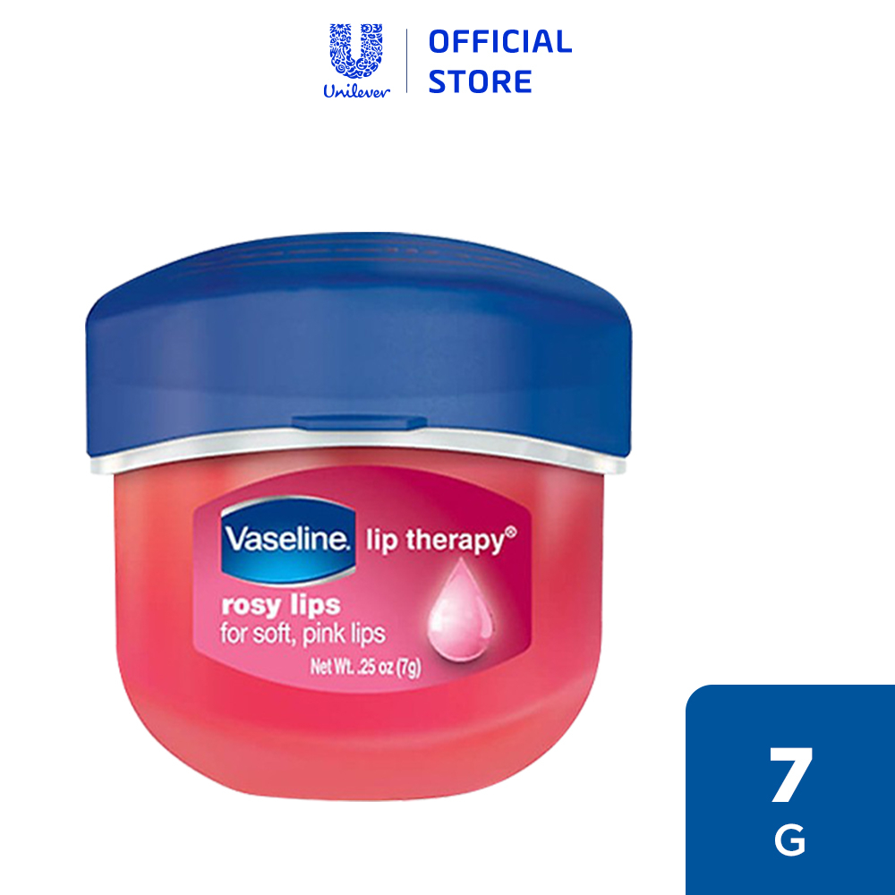 Sáp Dưỡng Môi Hồng Xinh Vaseline Lip Therapy Rosy Lip 7g