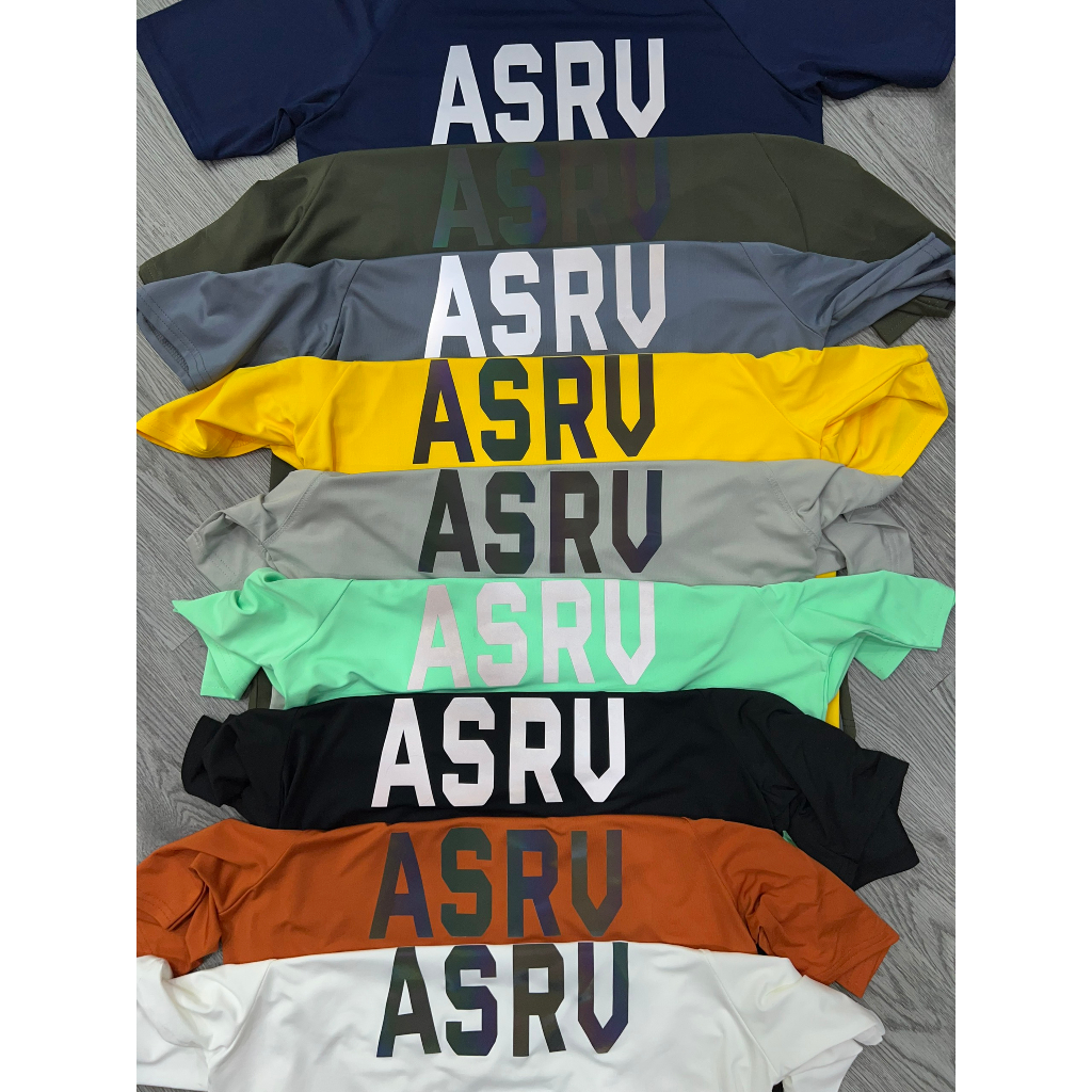 Áo Thể Thao Tập Gym Nam, Logo Phản Quang ASR.V