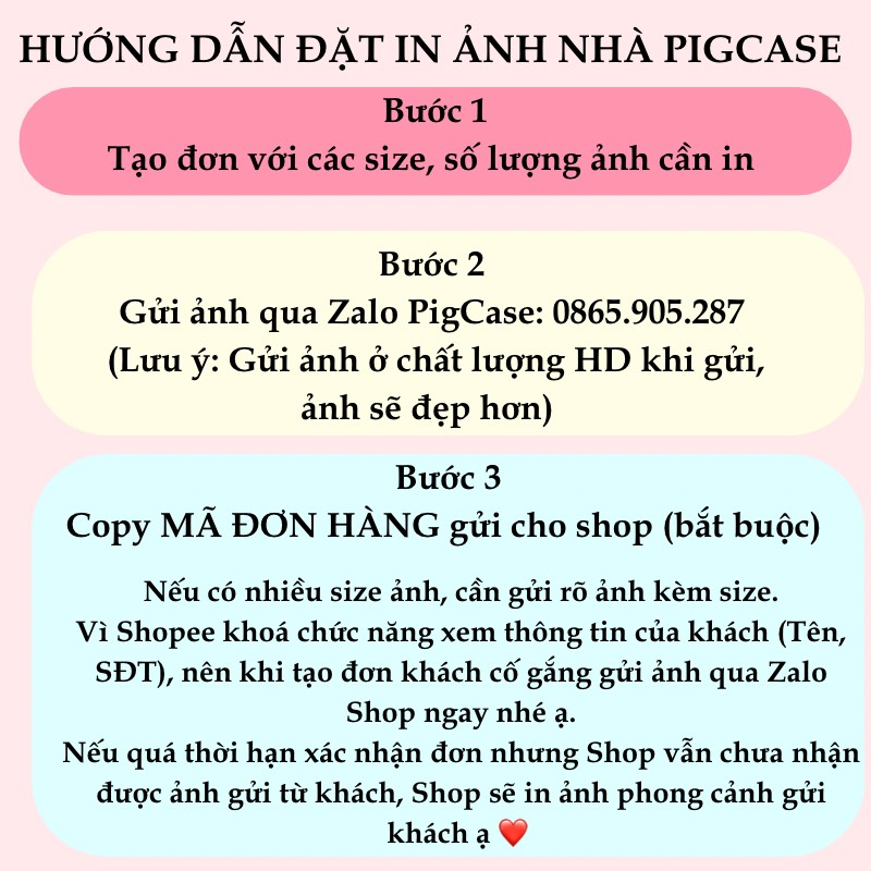 In ảnh 5x7, 6x9 1k/tấm In theo yêu cầu