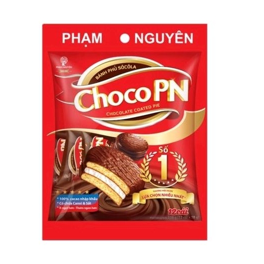Bánh Chocopie Phạm Nguyên bịch 12 cái