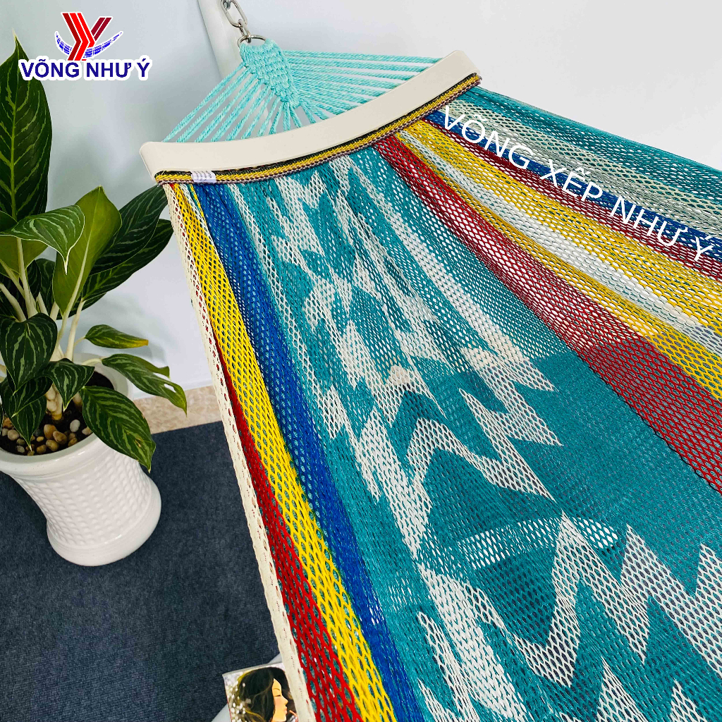 Lưới võng xếp Hàn Quốc chất liệu polyester cao cấp xuất khẩu dài 2m35, võng lưới dùng cho các khung võng xếp Như Ý