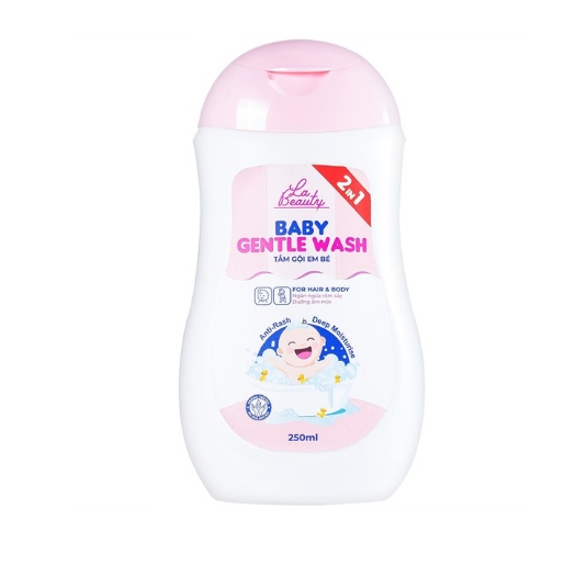 Tắm gội em bé Baby Gentle Wash giúp làm sạch, chăm sóc, bảo vệ da