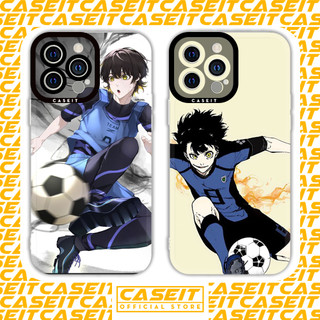 Ốp lưng iphone cạnh vuông Caseit Bachira Blue Lock Anime bóng đá 8/8plus/x/xs/11/12/13/14/pro/max/plus/promax