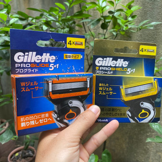 Vỉ 4 lưỡi dao cạo râu Gillette Fusion 5+1 Fusion 5 - Proglide 5 - Proshield 5 Nhật Bản