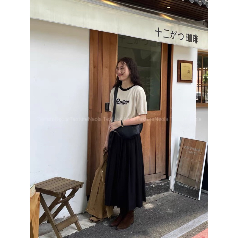 Áo len dáng cộc tay thêu logo hàng QC-SinNa