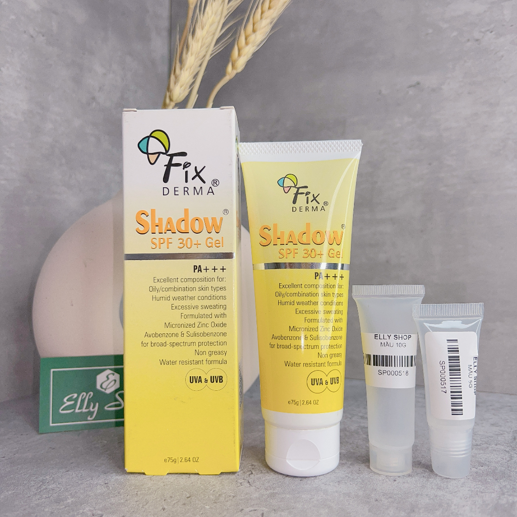 Kem Chống Nắng Fixderma Shadow Gel SPF 30+ PA+++ (75g)
