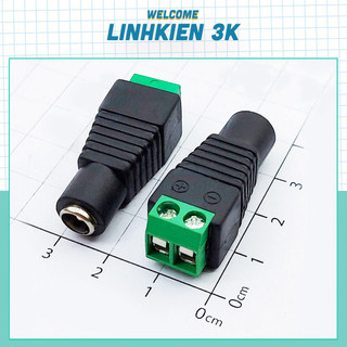 Jack Nối Nguồn DC5.5x2.1MM Cái Vít 5.5x2.1 Jack Cái Camera