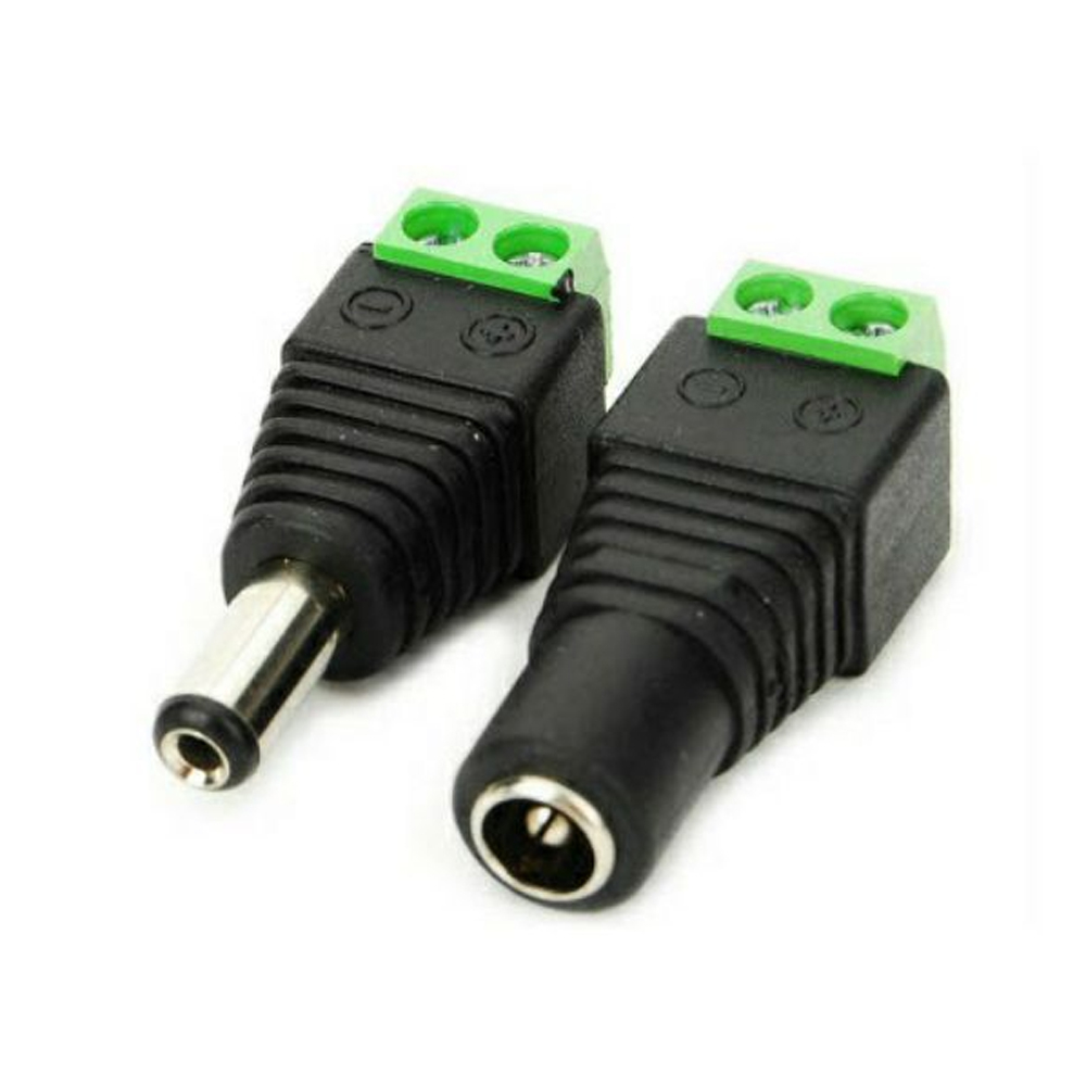 Jack Nối Nguồn DC5.5x2.1MM Cái Vít 5.5x2.1 Jack Cái Camera