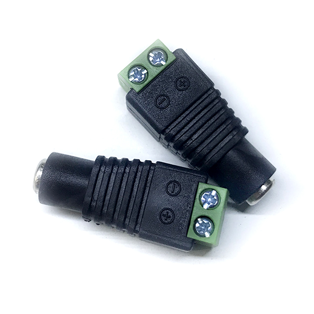 Jack Nối Nguồn DC5.5x2.1MM Cái Vít 5.5x2.1 Jack Cái Camera