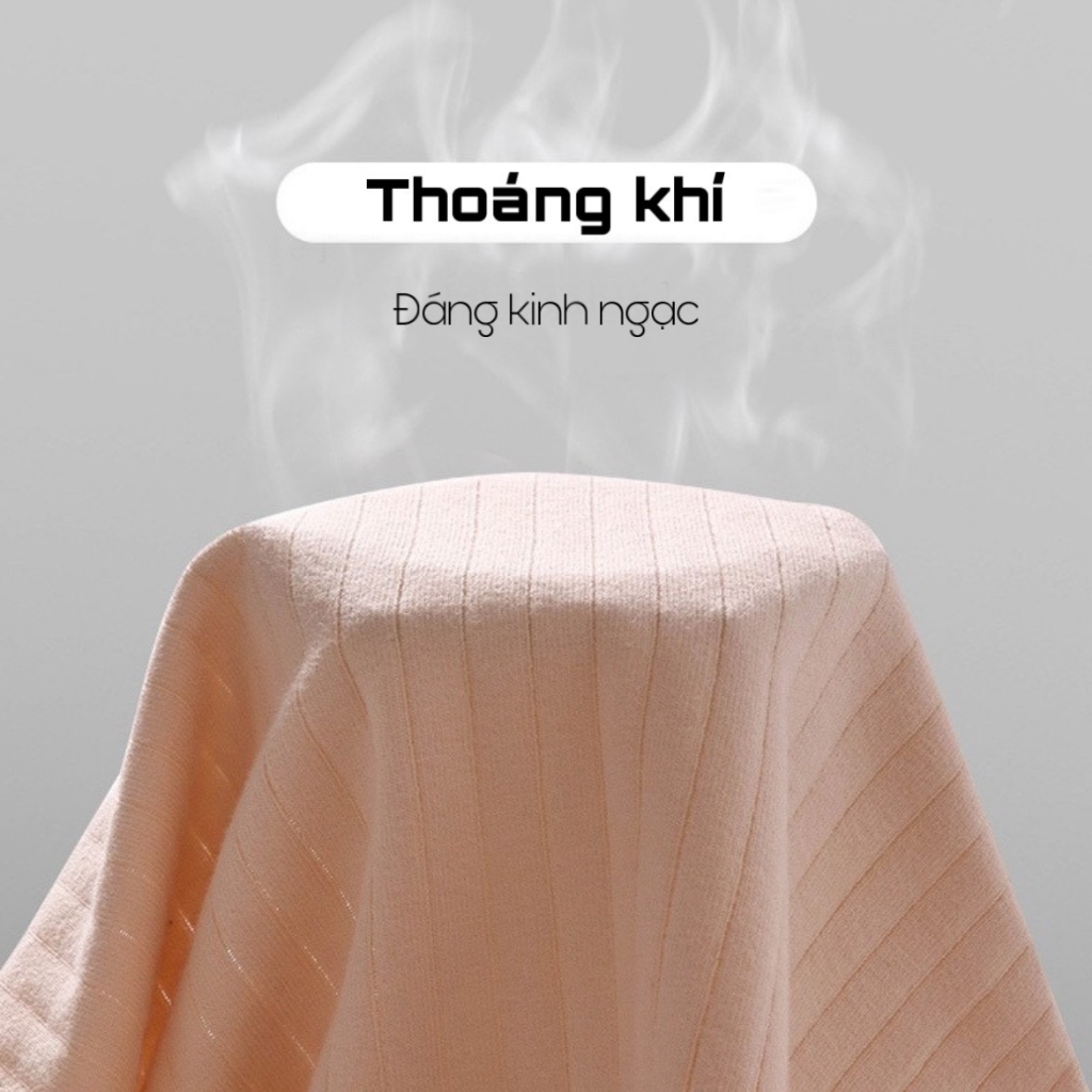 Quần lót gân tăm 100% cotton kháng khuẩn viền eo trắng