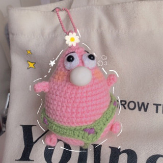 Móc khoá Patrick start len thổi bong bóng trong phim bọt biển ⭐️