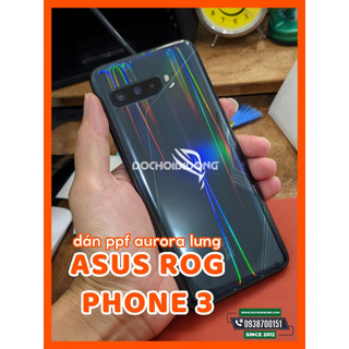 Miếng dán PPF Rog Phone 3 trong, nhám, đổi màu cao cấp