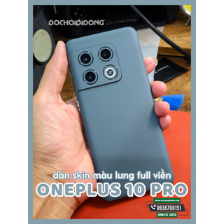 Miếng dán PPF skin cao cấp đổi màu mặt lưng bảo vệ Oneplus 10 Pro