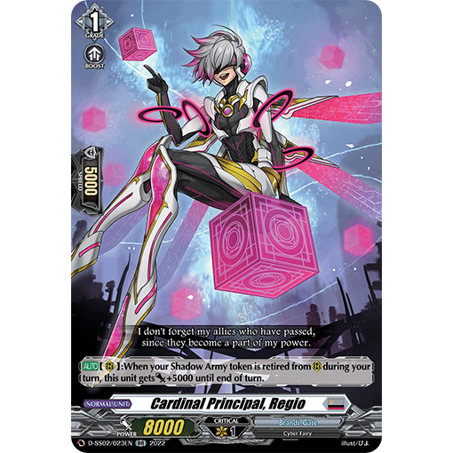 [ Cardfight Vanguard] 01 thẻ trò chơi Cardinal Principal, Regio