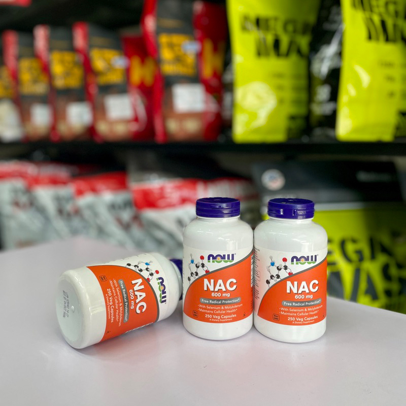 Viên Uống Giải Độc Gan NOW NAC 600mg 250 viên