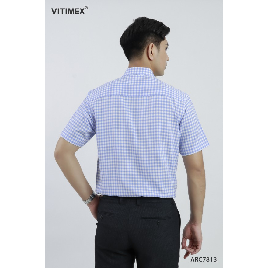 ÁO SƠ MI NGẮN TAY REGULAR VẢI TRE MÁT LẠNH ARC7813