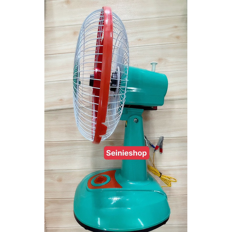 QUẠT BÀN B3 KẸP BÌNH ẮC QUY DC 12V hoặc 24V