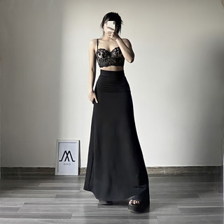 CHÂN VÁY DÀI BIGSIZE LƯNG CAO CV24 (TÁO ĐỎ BIGSIZE 55-90KG) 🍎🍎🍎