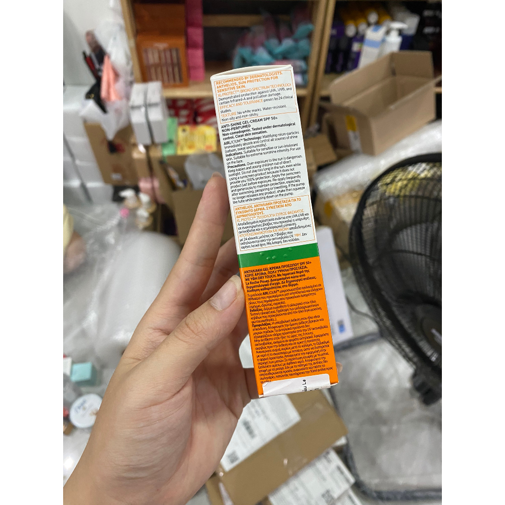 Kem chống nắng dành cho da dầu La Roche Posay Anthelios XL Gel Cream 50ml