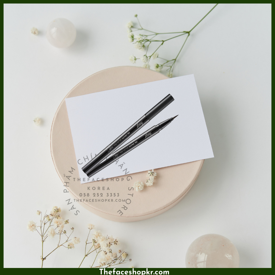 Bút kẻ viền mắt dạng bút TheFaceShop INK GRAFFI BRUSH PEN LINER