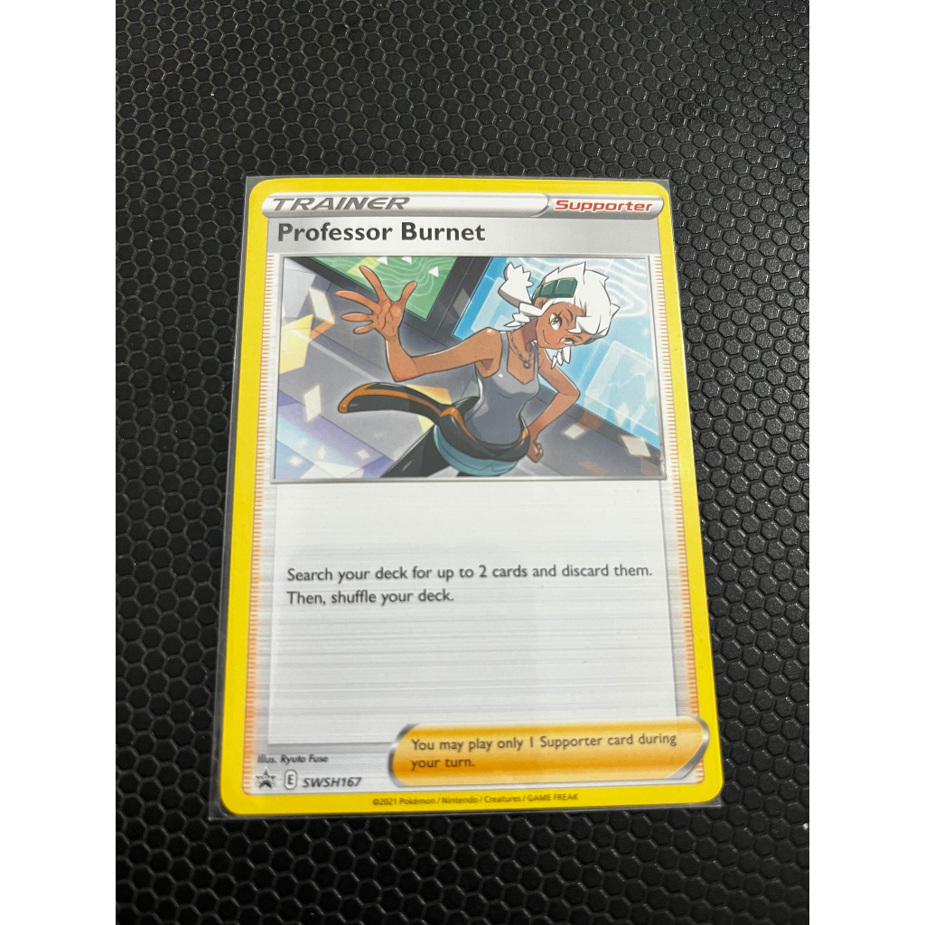01 thẻ trò chơi Professor Burnet - SWSH167 - Promo