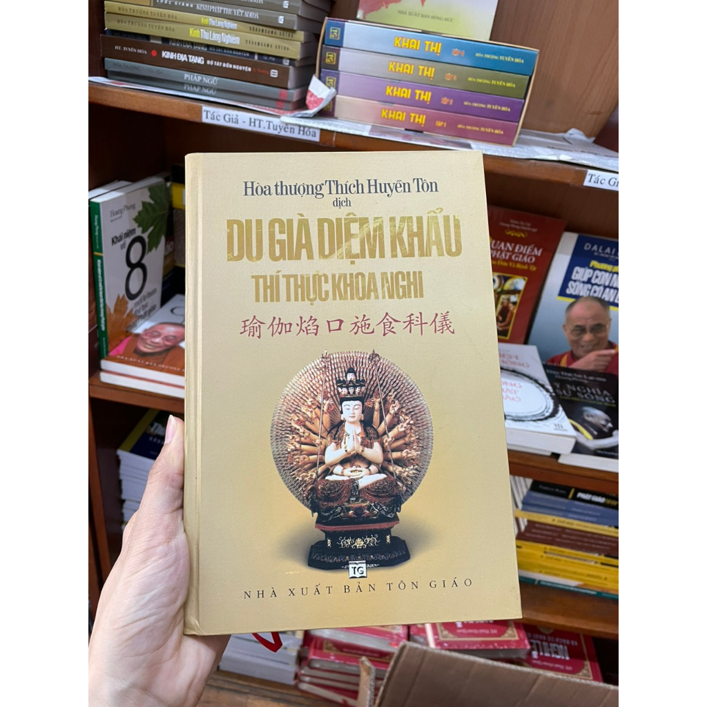 Sách - Du Già Diệm Khẩu Thí Thực Khoa Nghi ( bìa cứng)
