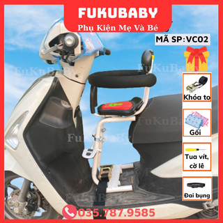 VC02-Ghế ngồi xe máy điện, xe máy, vespa lx vững chắc
